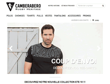 Tablet Screenshot of camberabero.com